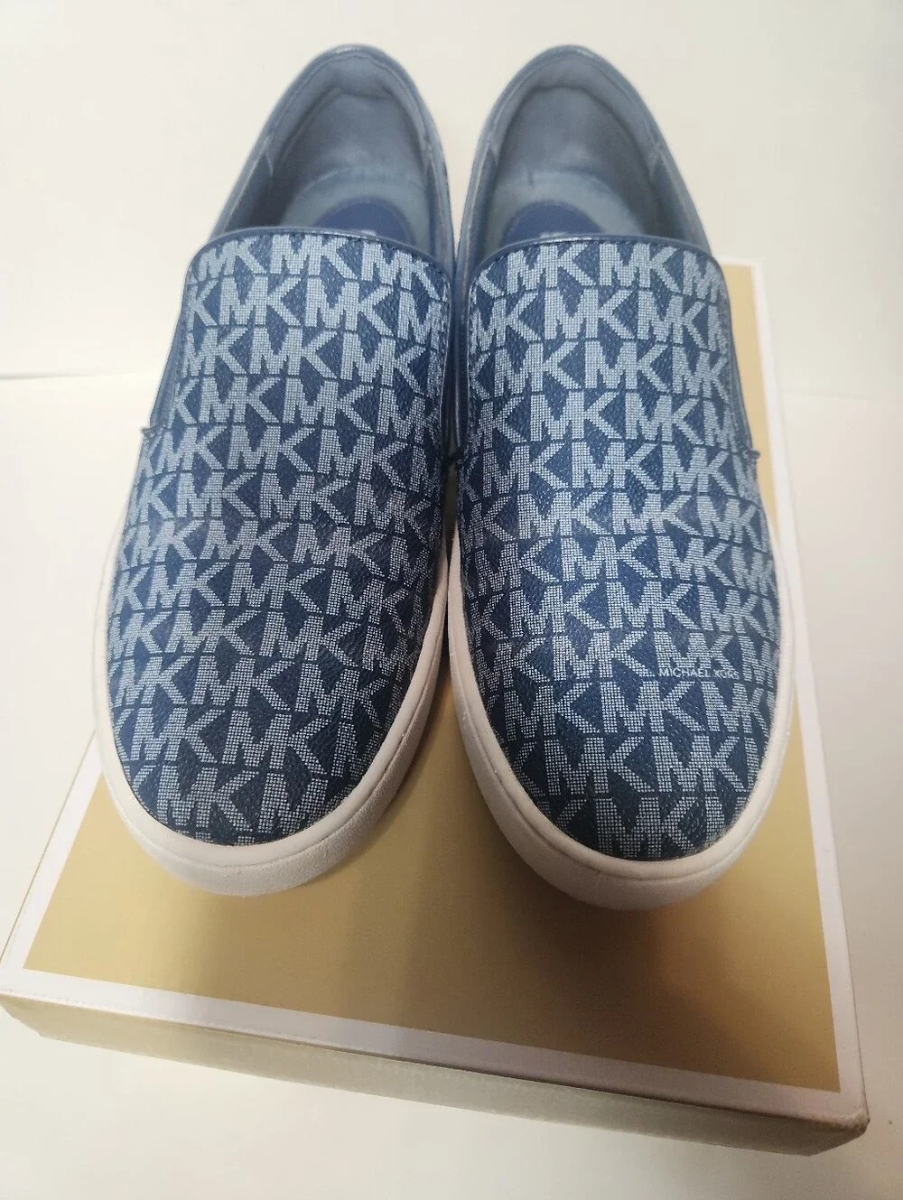 Michael Michael Kors Denim Keaton Slip On